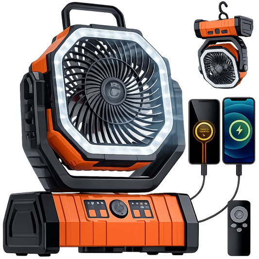 Ventilador de Camping Portátil